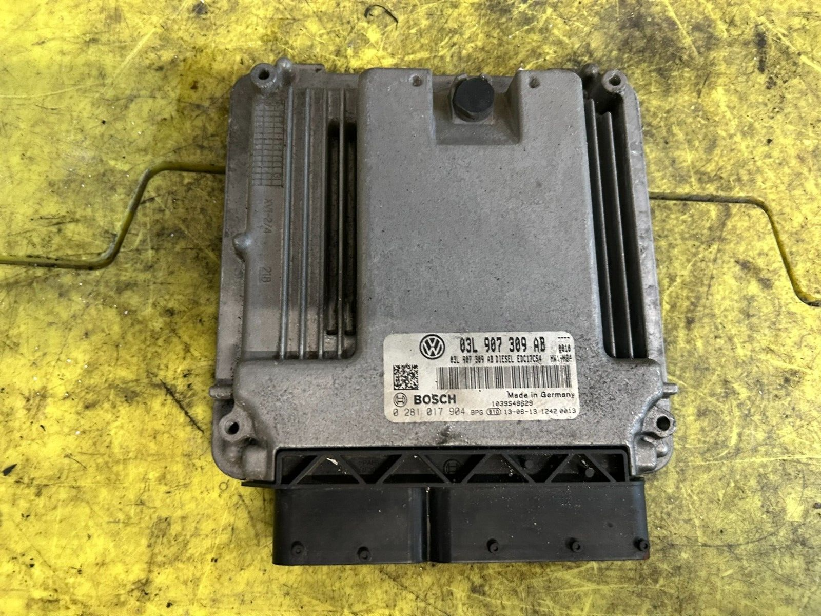 A volkswagen engine control unit part