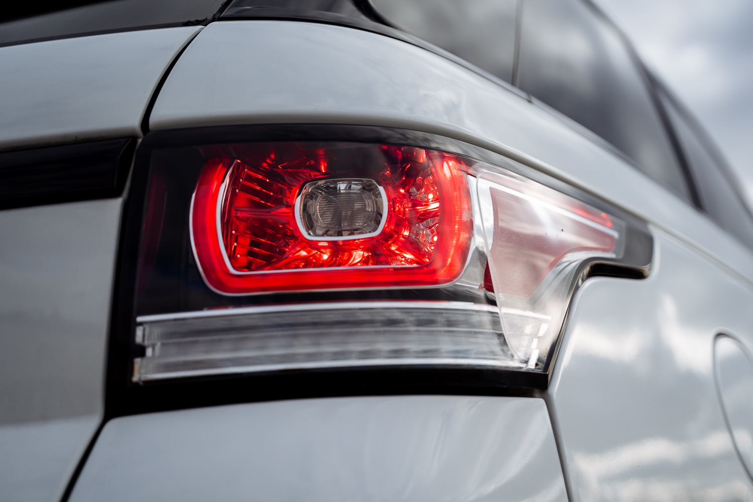 A replacement rear car tail light